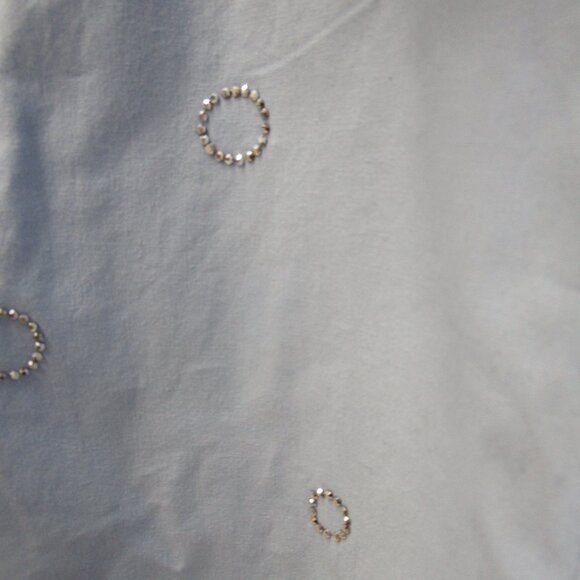 Zara Girls light Blue RHINESTONE SHIRT New 13-14 - Picture 7 of 17